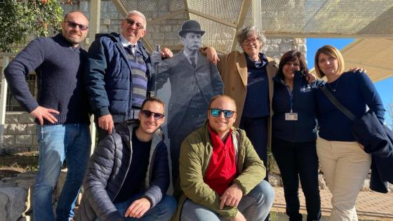 Foto dei membri del laboratorio